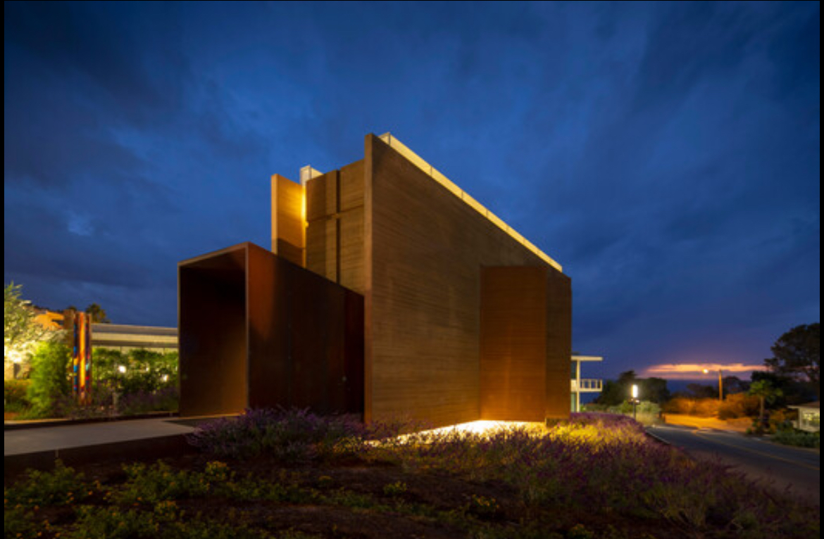 Point Loma Nazarene University Chapel installed landscape - Point Loma, San Diego