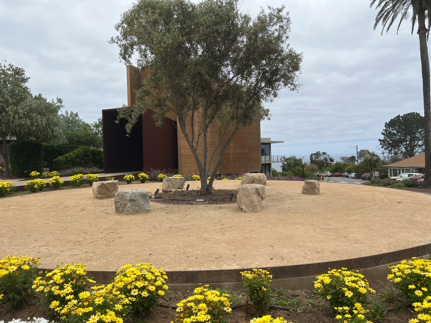 Point Loma Nazarene University Chapel installed landscape - Point Loma, San Diego